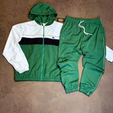 CONJUNTO INVERNO LCST SPORTE - VERDE E BRANCO
