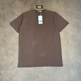 CAMISETA LISA ZAR4 - MARROM ESCURO