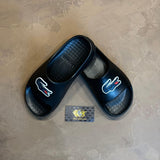 CHINELO SLIDER LCST BIG CROC - PRETO