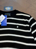 CAMISETA LISTRADA BROOKS PIMA - PRETO