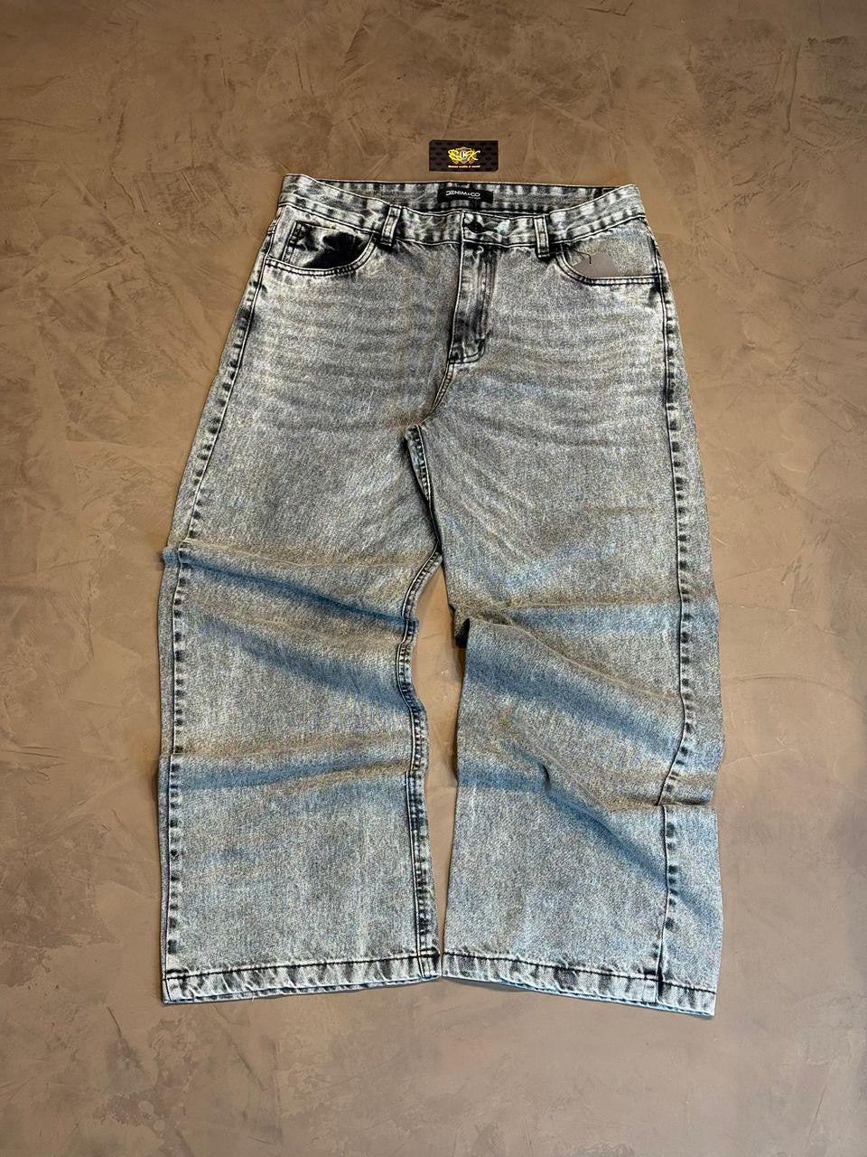 Calça Baggy Estonada DENIM CO