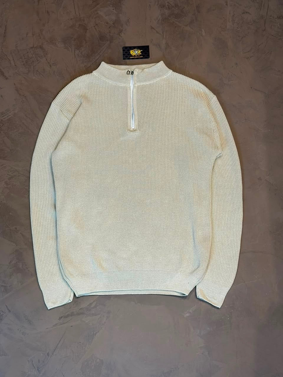 Sueter Tricot Meia Zíper