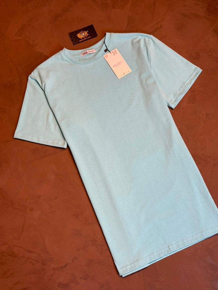 Camiseta Lisa - AZUL BEBE