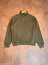 BLUSA MEIO ZIPER - VERDE MILITAR