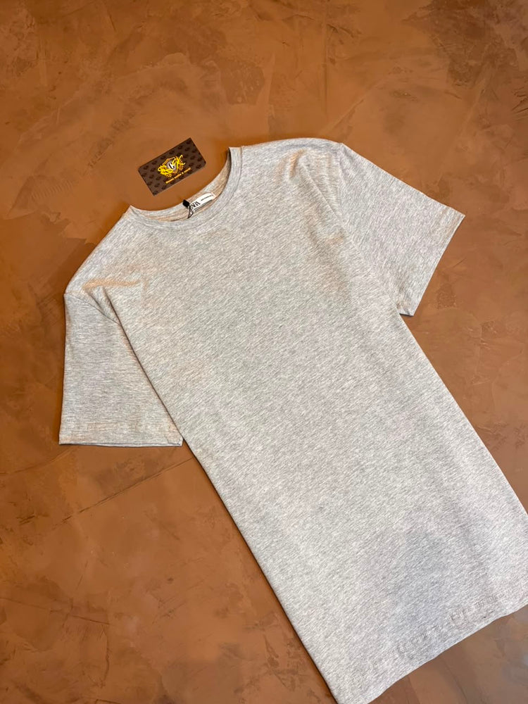 Camiseta Lisa - CINZA CLARO