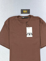 Camiseta Lisa - MARROM