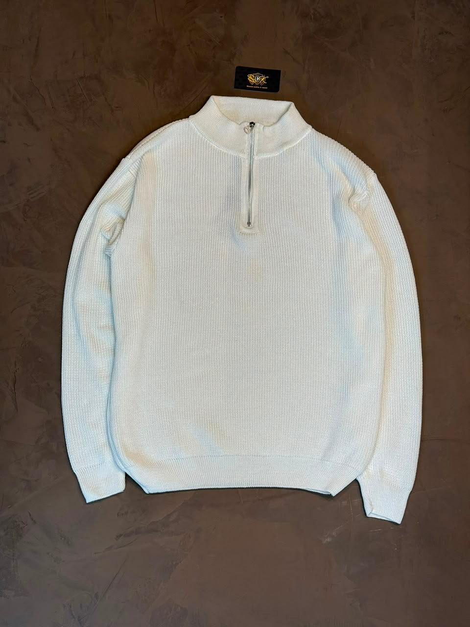Sueter Tricot Meia Zíper