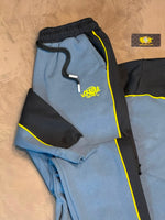 CONJUNTO MOLETOM SYNA - CHUMBO E PRETO