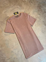 Camiseta Lisa - MARROM ESCURO