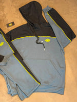 CONJUNTO MOLETOM SYNA - CHUMBO E PRETO