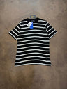 CAMISETA LISTRADA BROOKS PIMA - PRETO