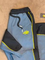 CONJUNTO MOLETOM SYNA - CHUMBO E PRETO
