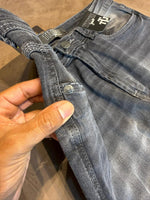 Calça Jogador Titular Jeans - Cinza