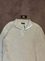 Sueter Tricot Meia Zíper