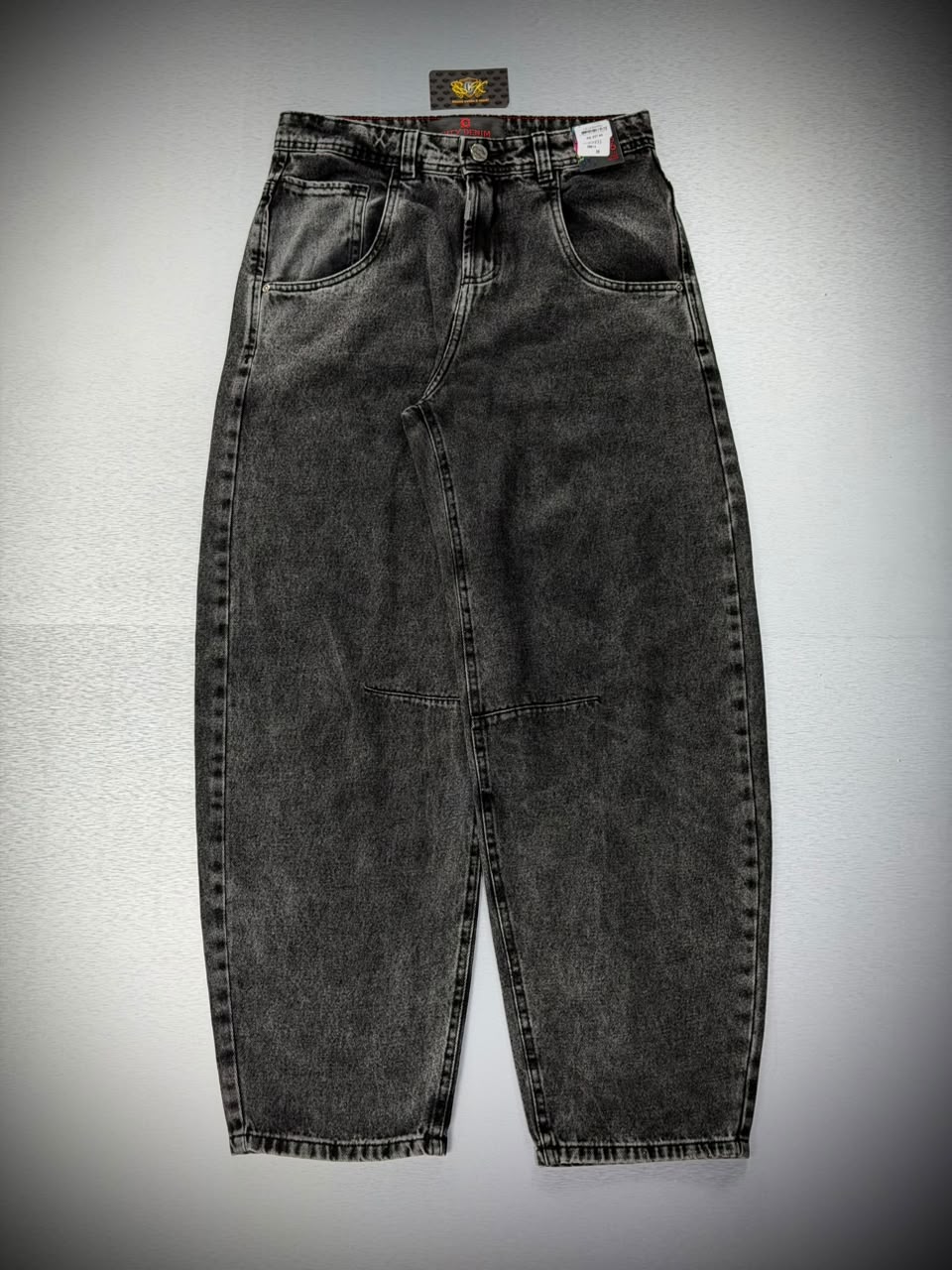 Calça Barrel City Denim Estonada