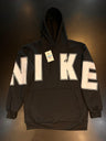 MOLETOM NK LETREIRO - PRETO