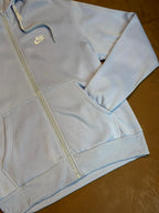 JAQUETA C/ ZÍPER NK CLUB - AZUL BEBE
