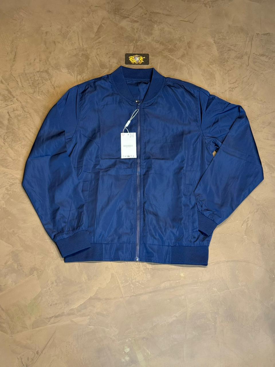 JAQUETA C/ ZÍPER ACOLCHOADA ZAR4 - AZUL MARINHO