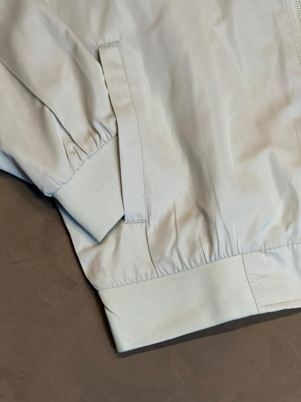 JAQUETA C/ ZÍPER ACOLCHOADA ZAR4 - BRANCO OFF WHITE