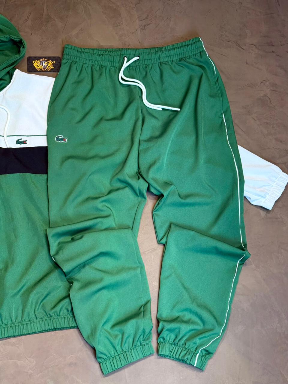 CONJUNTO INVERNO LCST SPORTE - VERDE E BRANCO