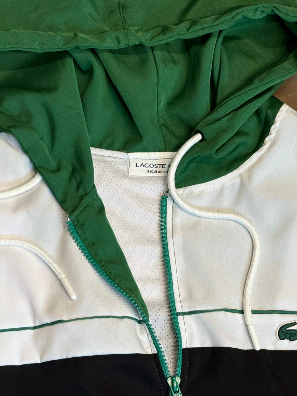 CONJUNTO INVERNO LCST SPORTE - VERDE E BRANCO