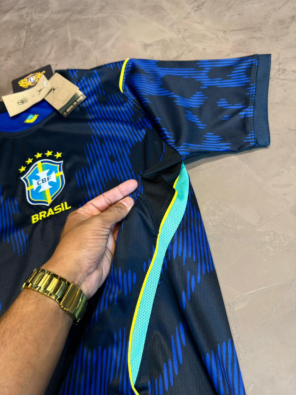 CAMISA SELEÇÃO BR X JORDAN 2026 - AZUL