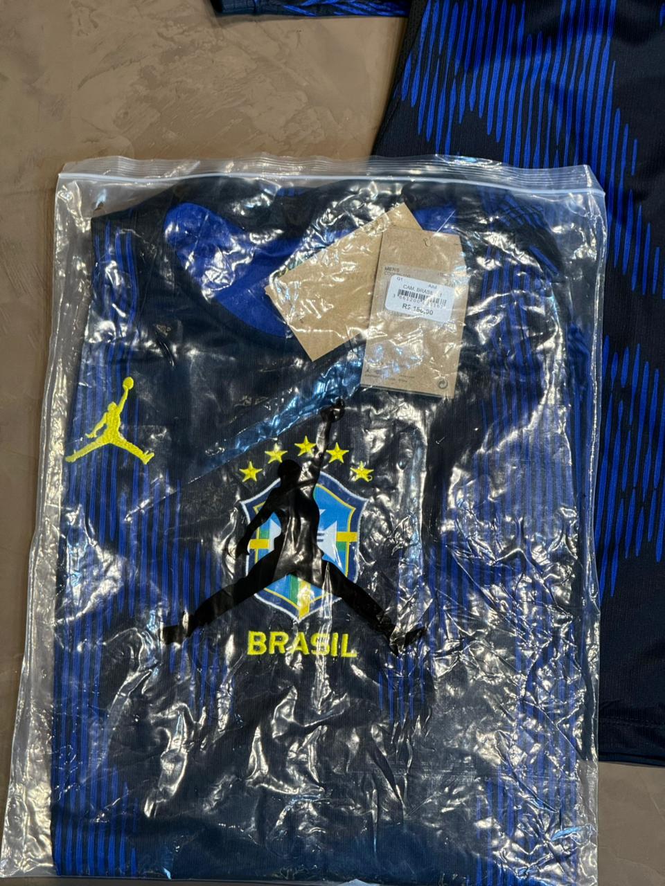 CAMISA SELEÇÃO BR X JORDAN 2026 - AZUL