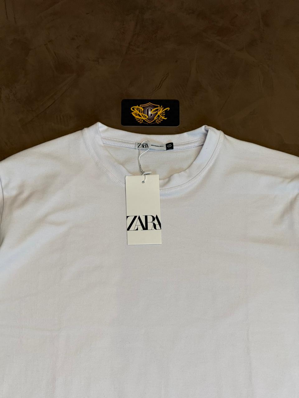 CAMISETA ZAR4 LISA - BRANCA