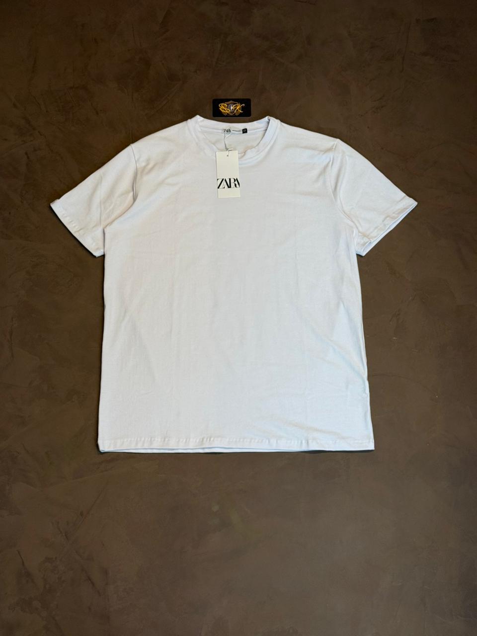 CAMISETA ZAR4 LISA - BRANCA