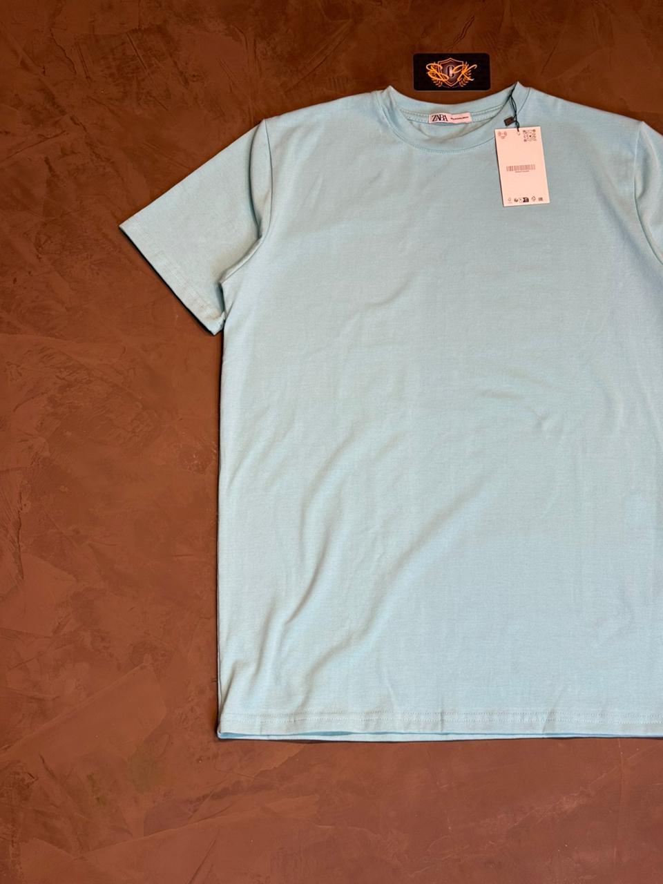 CAMISETA LISA ZAR4 - AZUL BEBÊ
