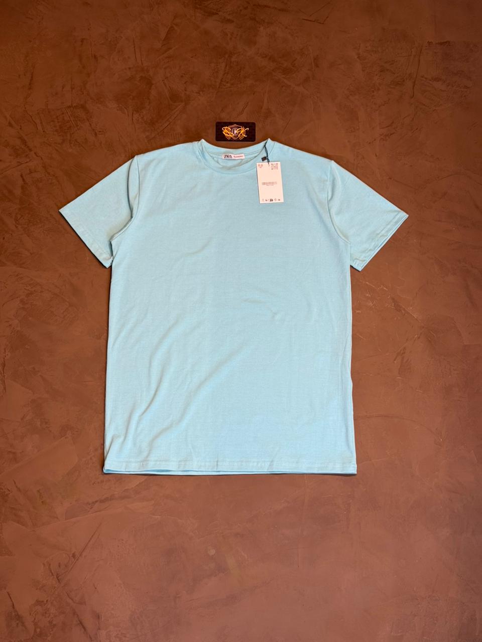 CAMISETA LISA ZAR4 - AZUL BEBÊ