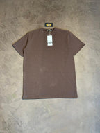 CAMISETA LISA ZAR4 - MARROM ESCURO