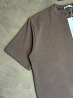 CAMISETA LISA ZAR4 - MARROM ESCURO