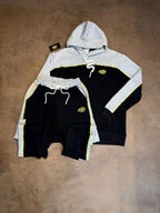 CONJUNTO MOLETOM $YNA - CINZA E PRETO