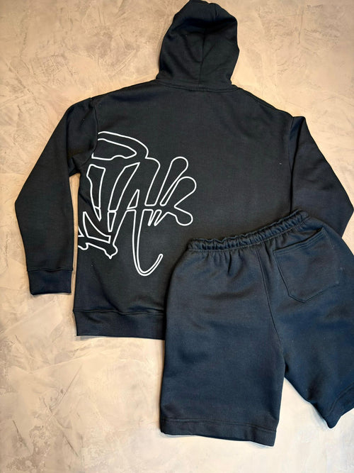 CONJUNTO $YNA WORLD MOLETOM - PRETO E CINZA