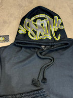 CONJUNTO MOLETOM $YNA - PRETO E AMARELO