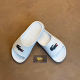 CHINELO SLIDER LCST BIG CROC - BRANCO