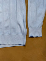 POLO ZIPER MANGA LONGA - AZUL BEBE