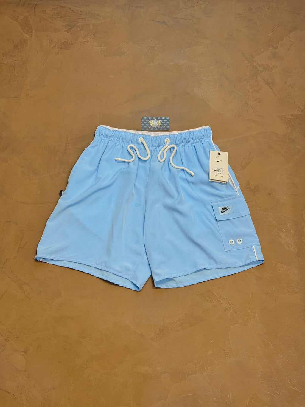 SHORTS NK DRI-FIT CARGO - AZUL BEBÊ