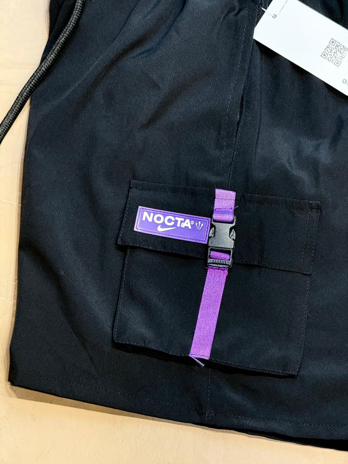 SHORTS NK X NCT DRI FIT CARGO - PRETO E ROXO