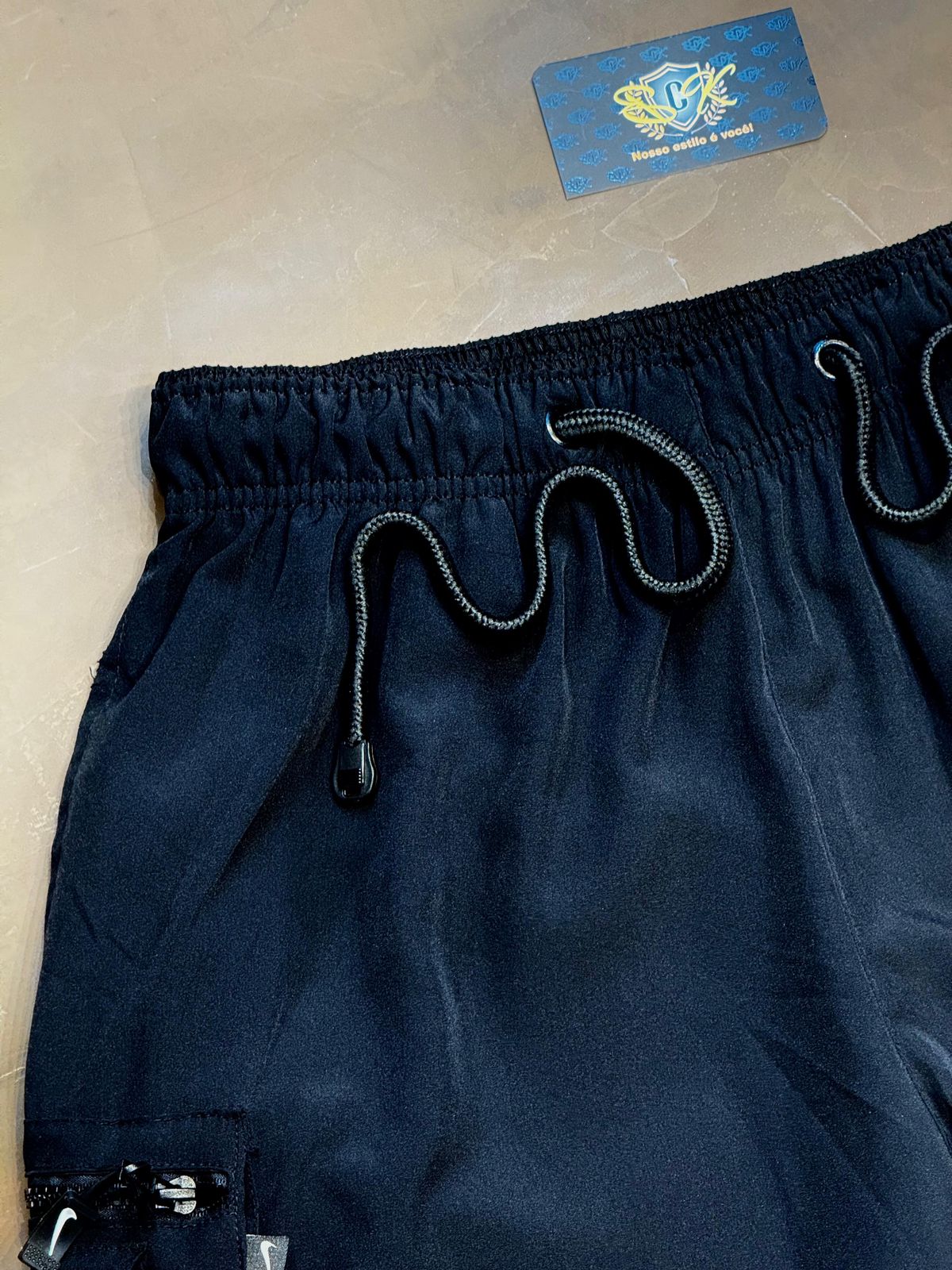 SHORTS NK X NCT DRI FIT CARGO - PRETO E ROXO