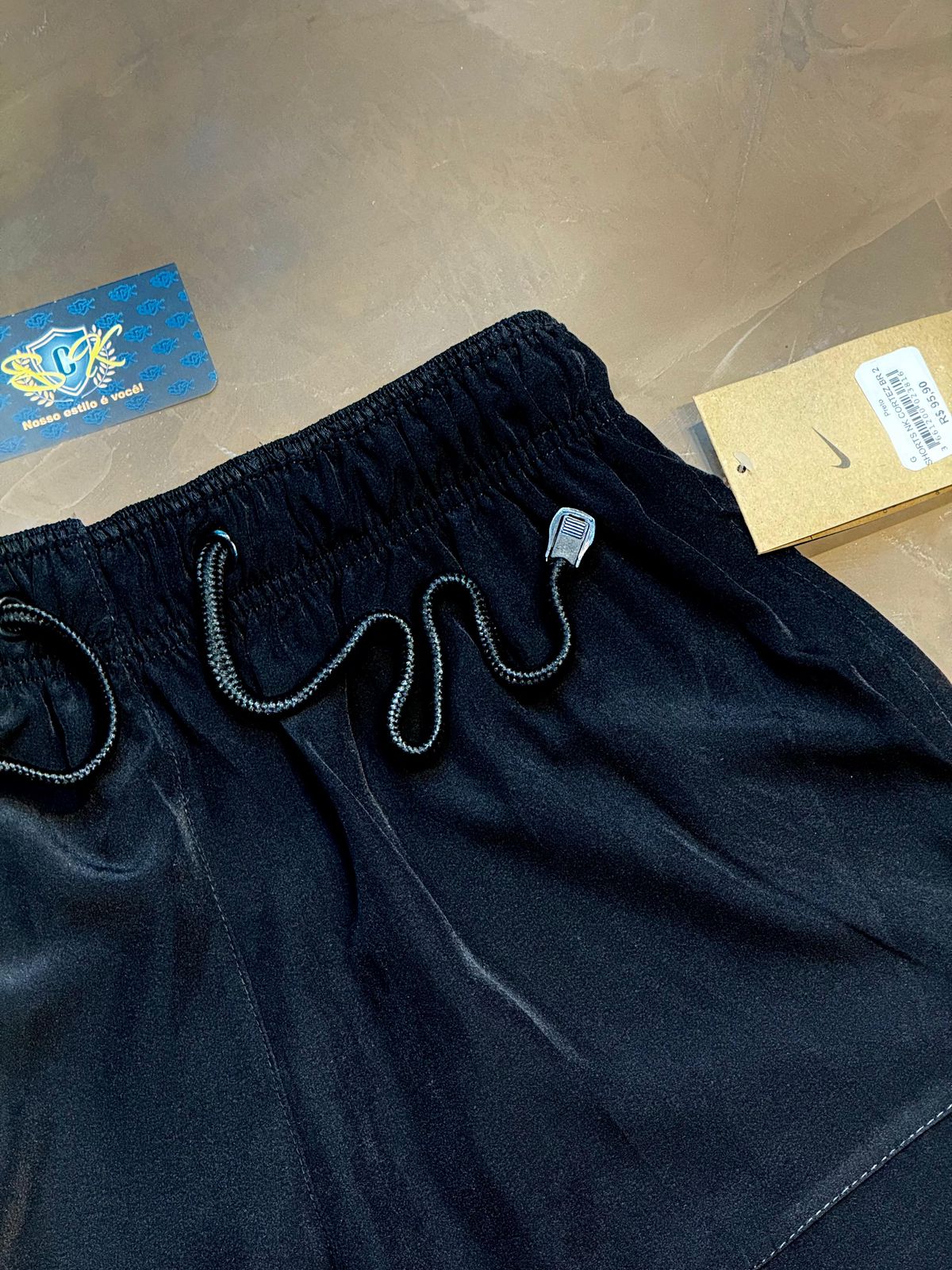 SHORTS NK X CRTZ DRI-FIT - EDIÇÃO BRASIL II