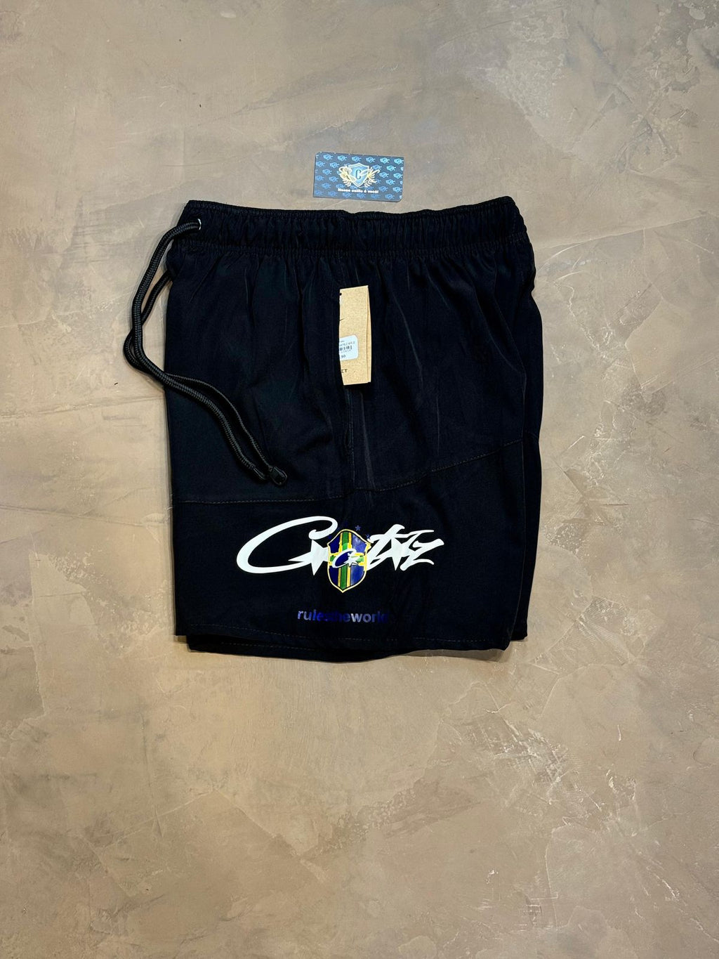SHORTS NK X CRTZ DRI-FIT - EDIÇÃO BRASIL II