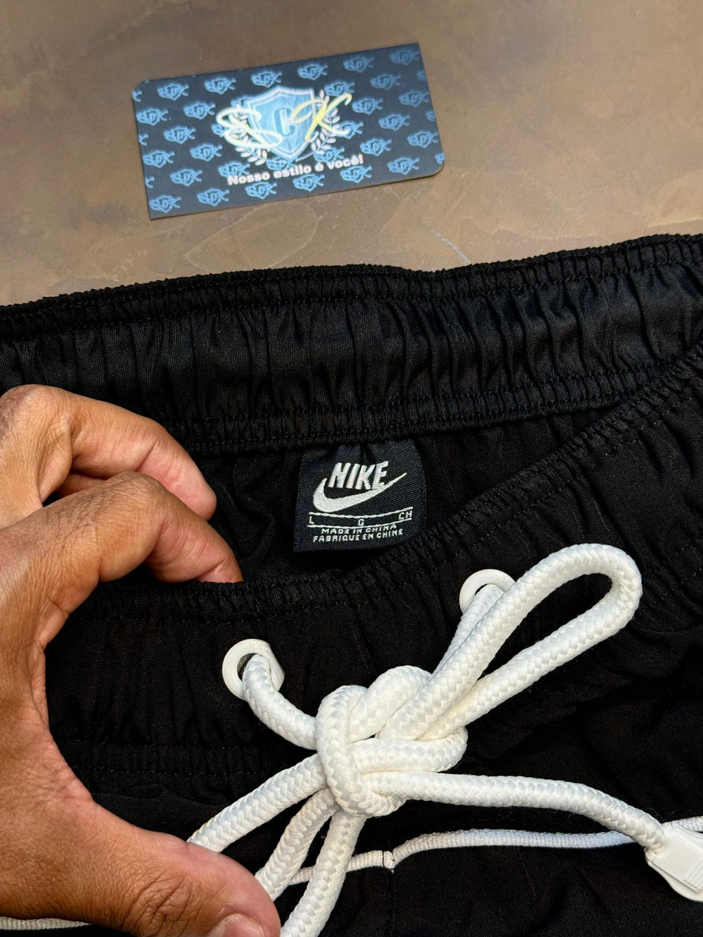 SHORTS SUP X TNH - LETREIRO