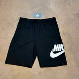 BERMUDA MOLETOM NK ICON - PRETO