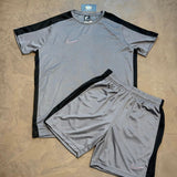 CONJUNTO NK ACADEMY - CINZA