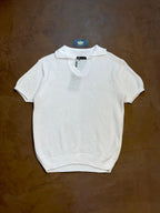 POLO TRICOT COSTURA ITALIANA - BRANCA