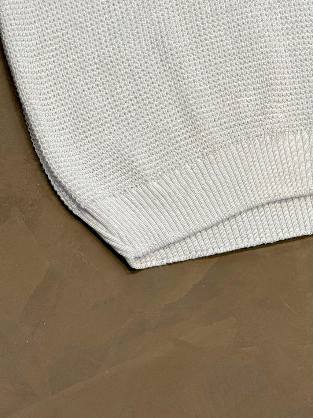 POLO TRICOT COSTURA ITALIANA - BRANCA