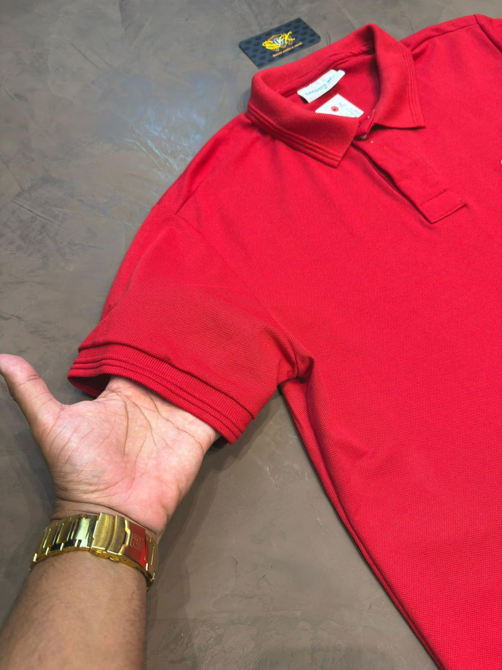 CAMISETA POLO LCST - VERMELHA