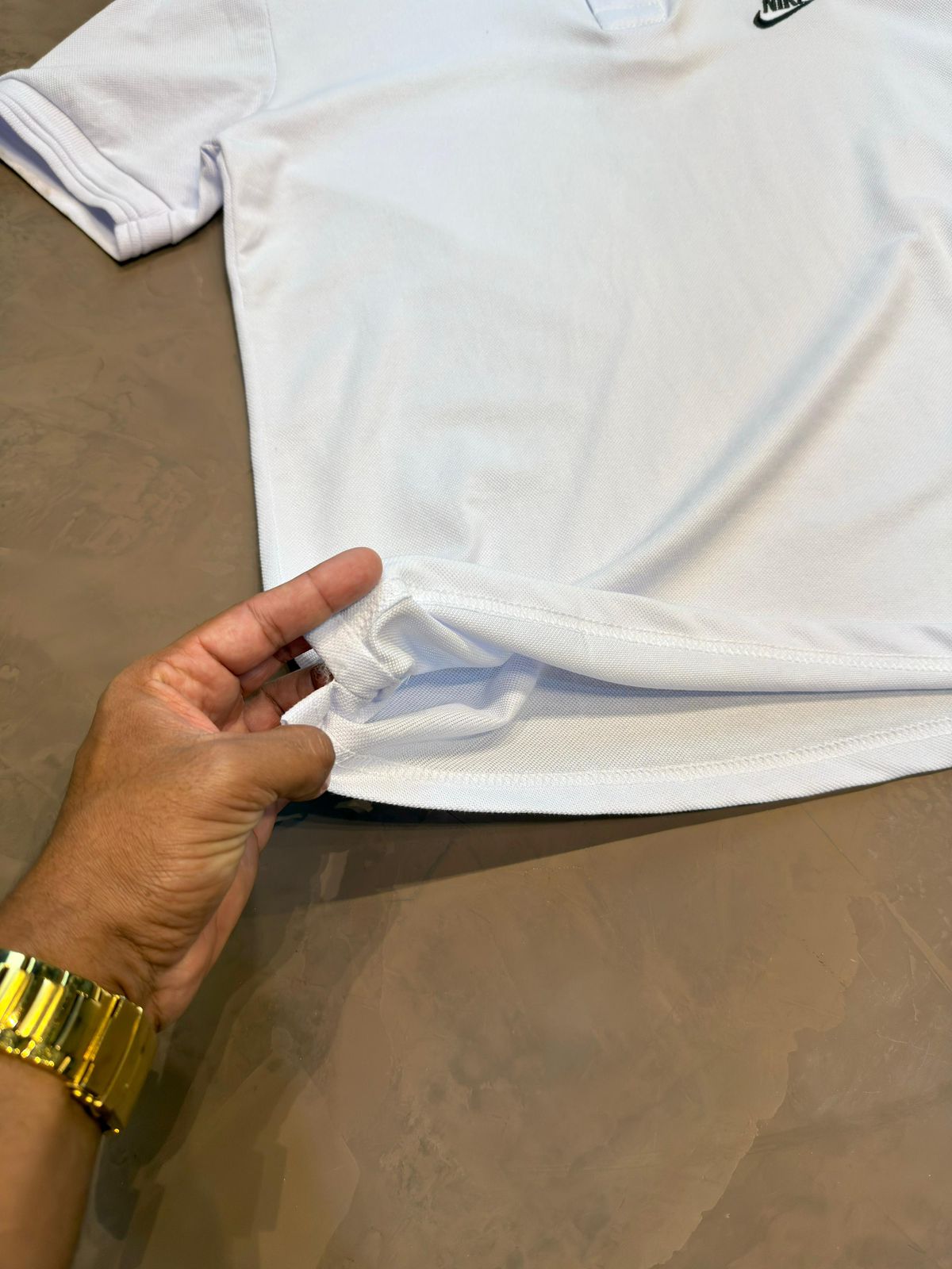 CAMISETA POLO NK SPORTSWEAR - BRANCO